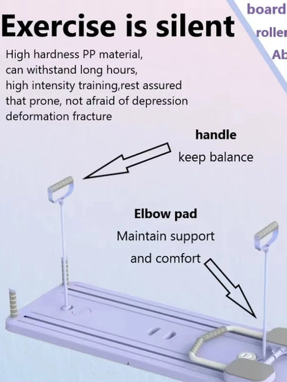 Folding Board , Pilates Heavy Device, Multi-Functional Support Chest and Abdominal Muscle Shaping Equipment
